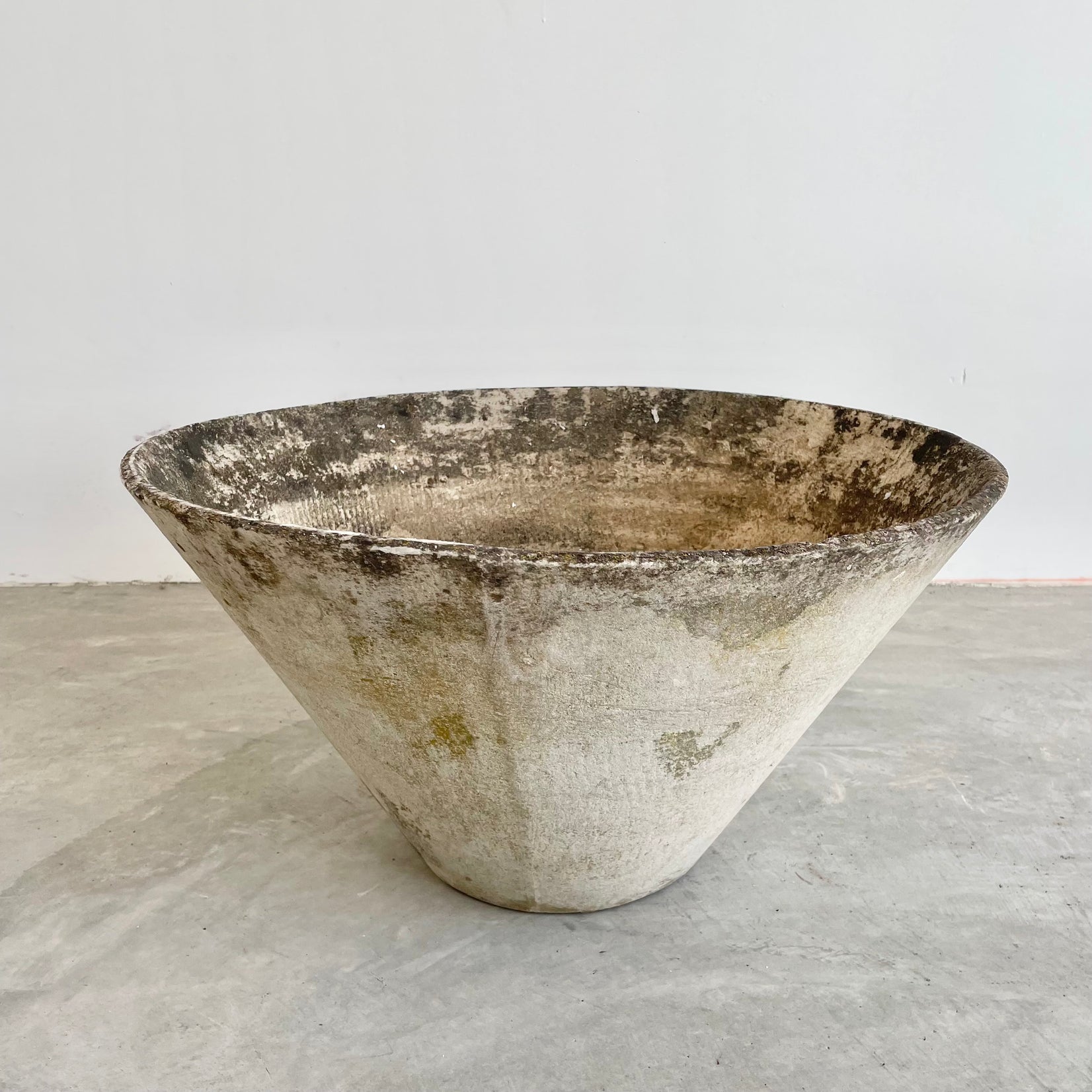 Willy Guhl Concrete Cone Planter