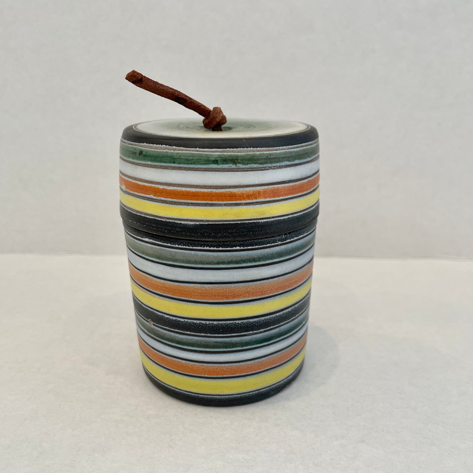 Ceramic Stash Jar by Raymor, 1970s Italy
