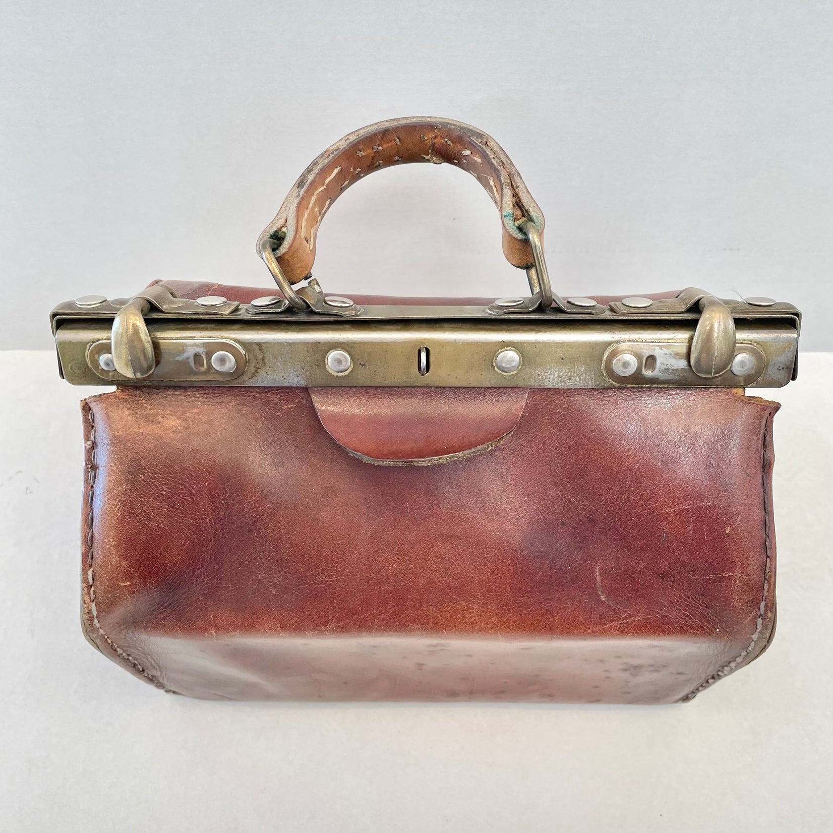 Leather Doctors Bag, 1940s France