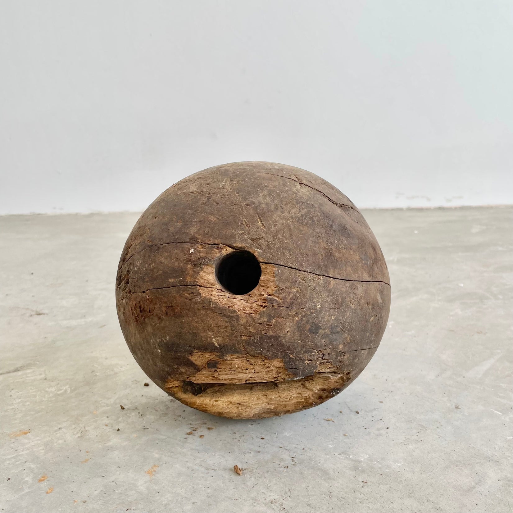 Handmade Wooden Bowling Balls, 1960s France