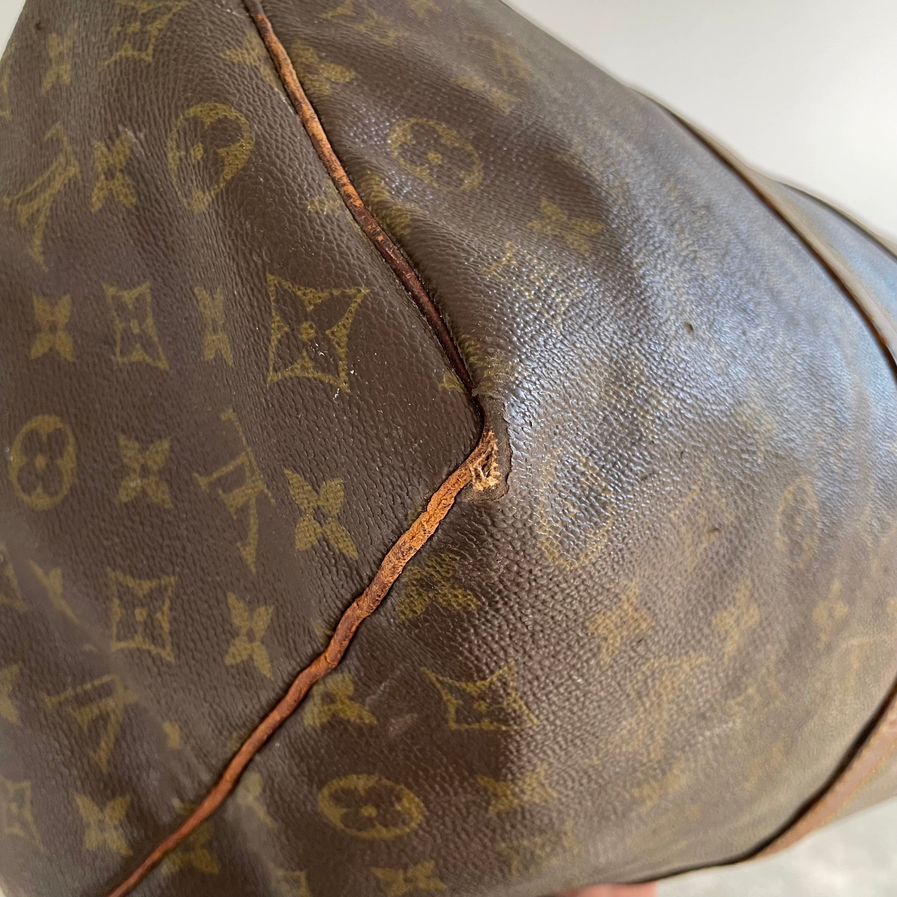 1950s Louis Vuitton Duffel Bag For Sale at 1stDibs