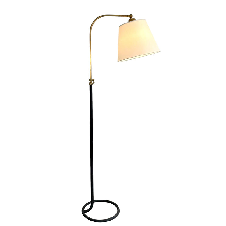 Jacques Adnet Style Adjustable Floor Lamp