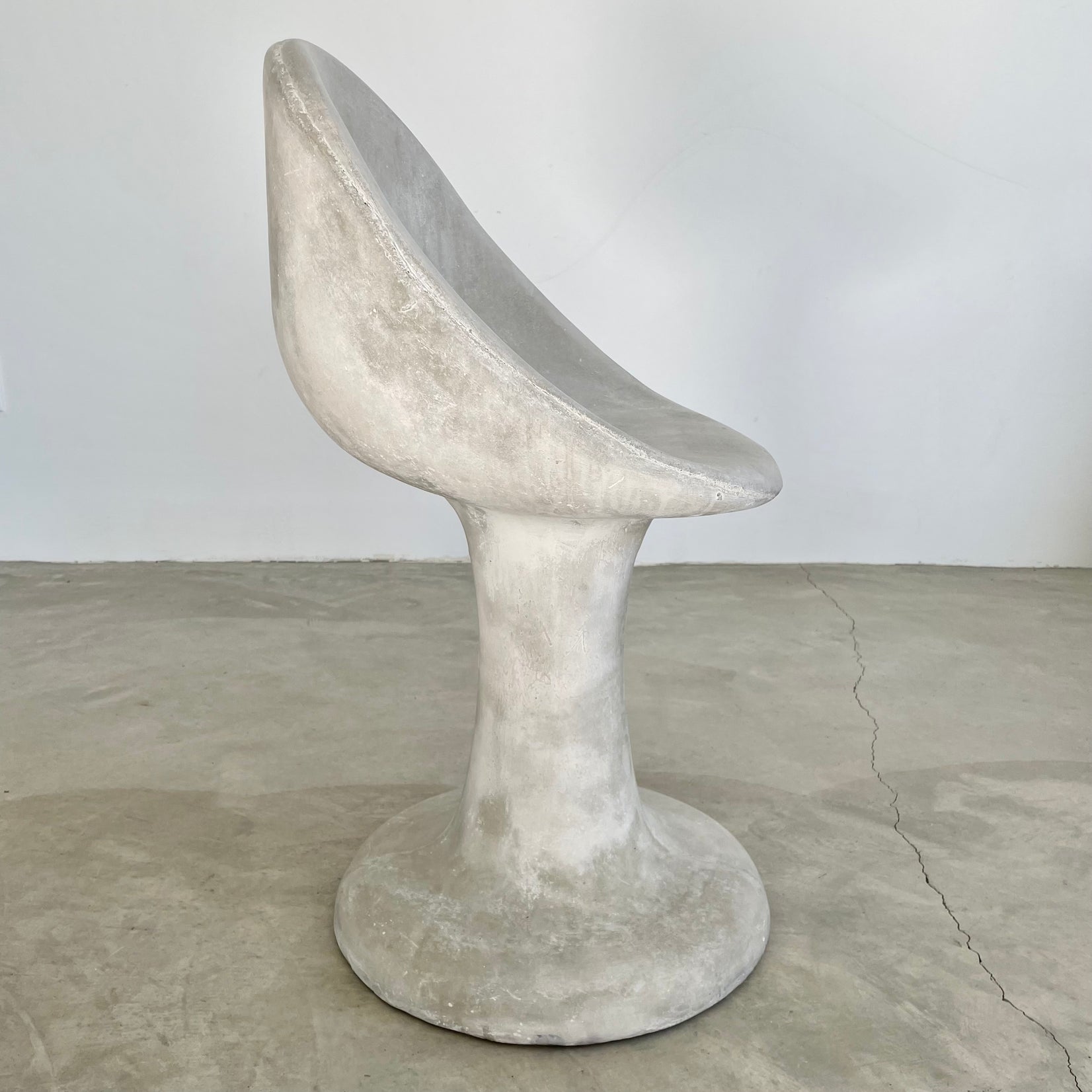 Concrete Tulip Chairs by Merit Los Angeles