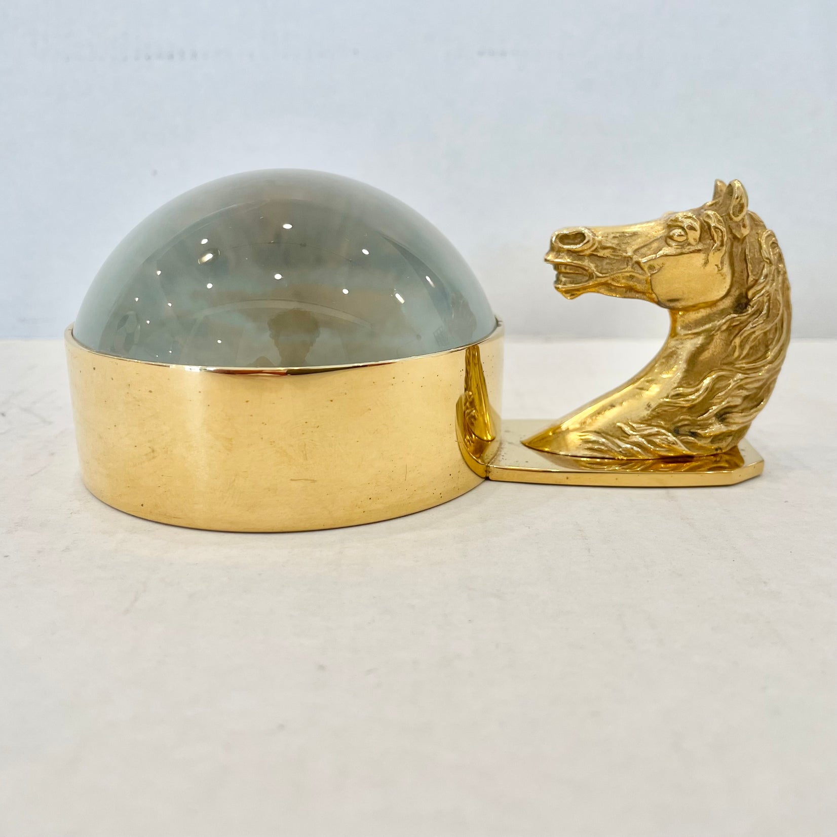 Hermes Equestrian Magnifying Glass, 1960s France