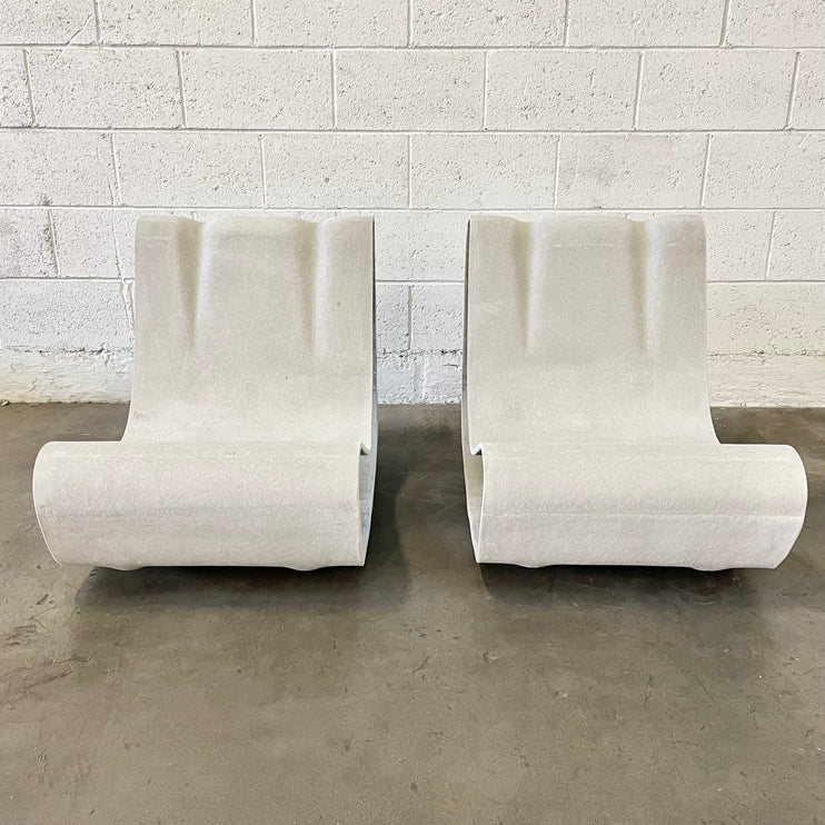 Pair of Willy Guhl Loop Chairs - New Production, Switzerland