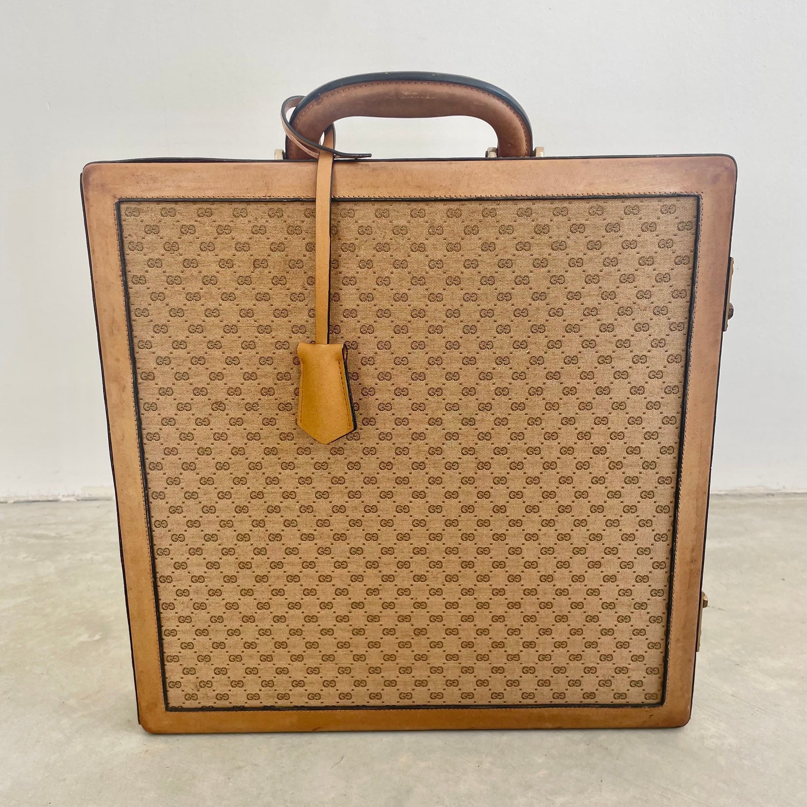 Gucci Leather Travel Multi-Game Set, 1980s Italy