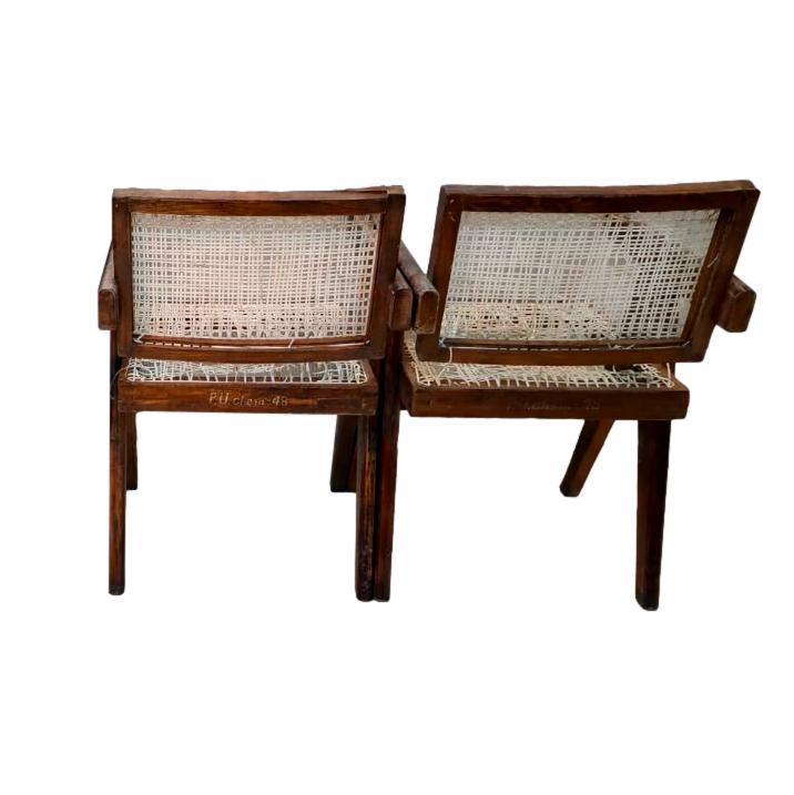 Pierre Jeanneret Office Chairs 1950s Chandigargh