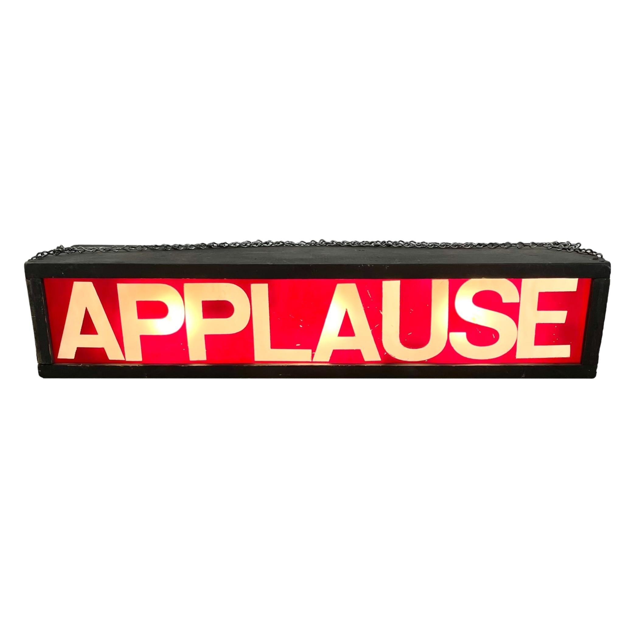 Studio Clap Sign Studio Applause Sign