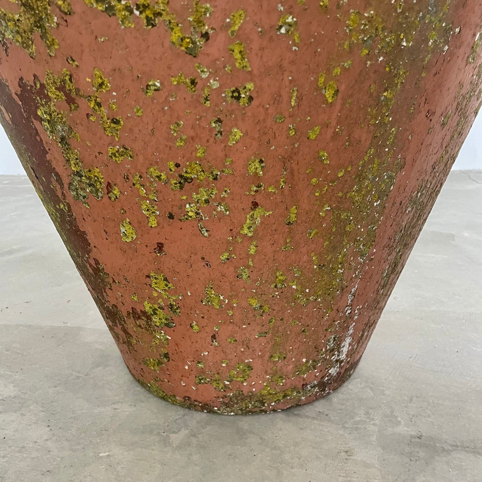 Monumental Willy Guhl Concrete Vase, 1960s Switzerland