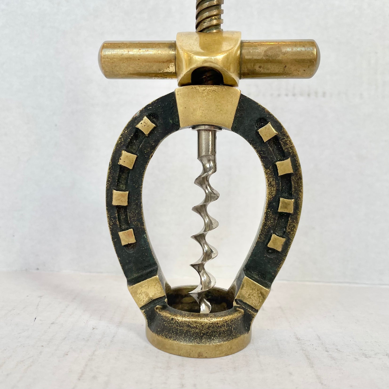 Adnet Style Brass Bottle Opener, 1950s France