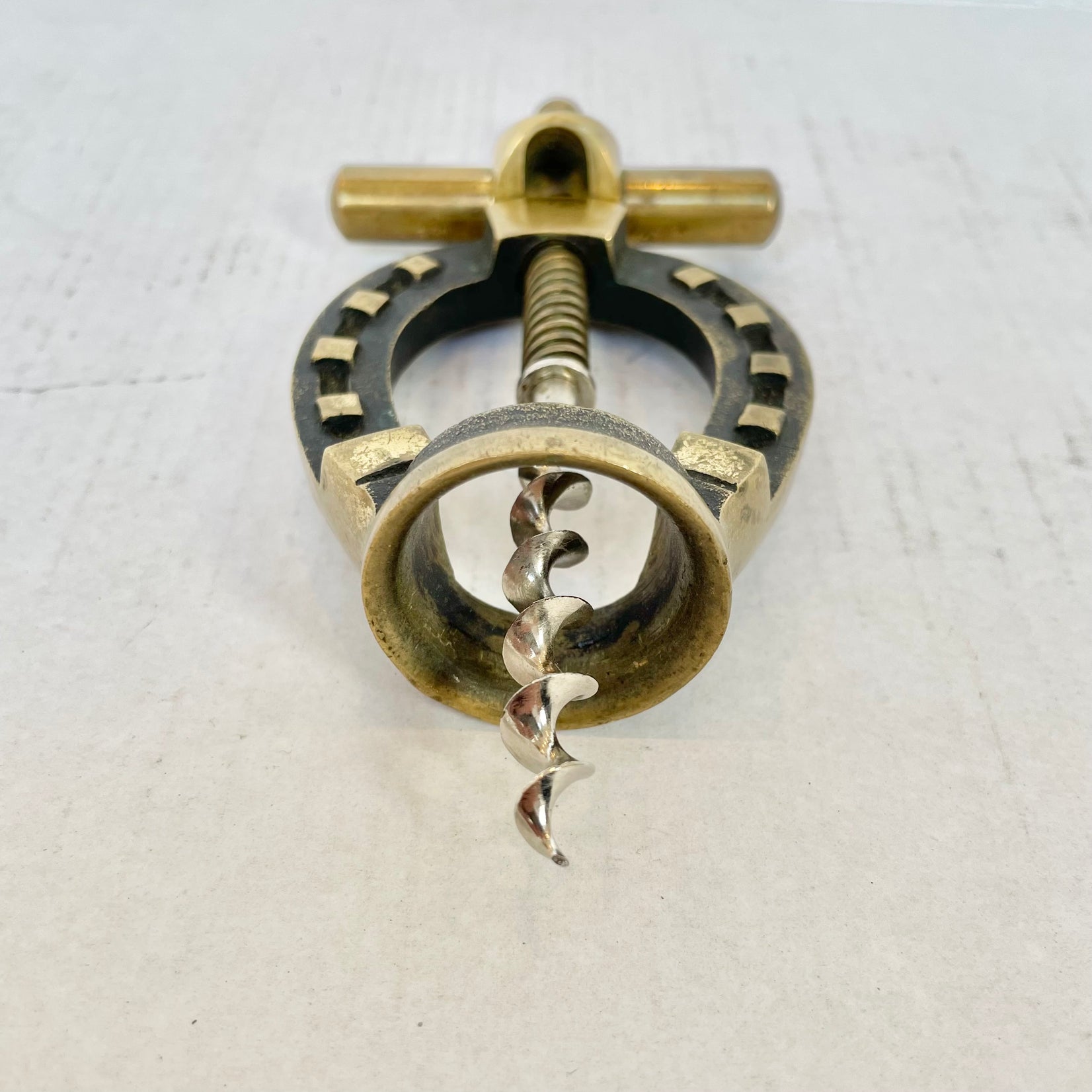 Adnet Style Brass Bottle Opener, 1950s France