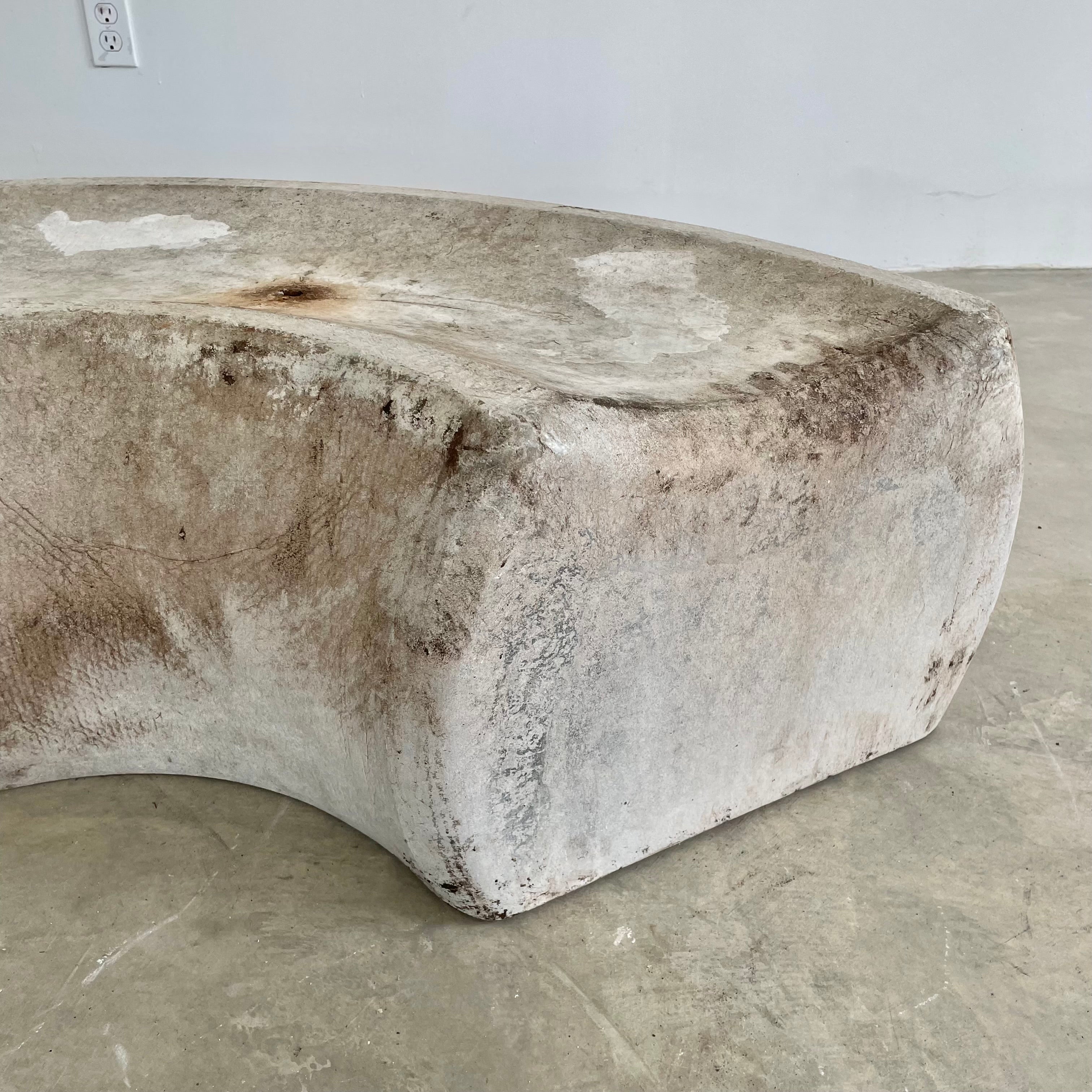 Concrete slab online bench