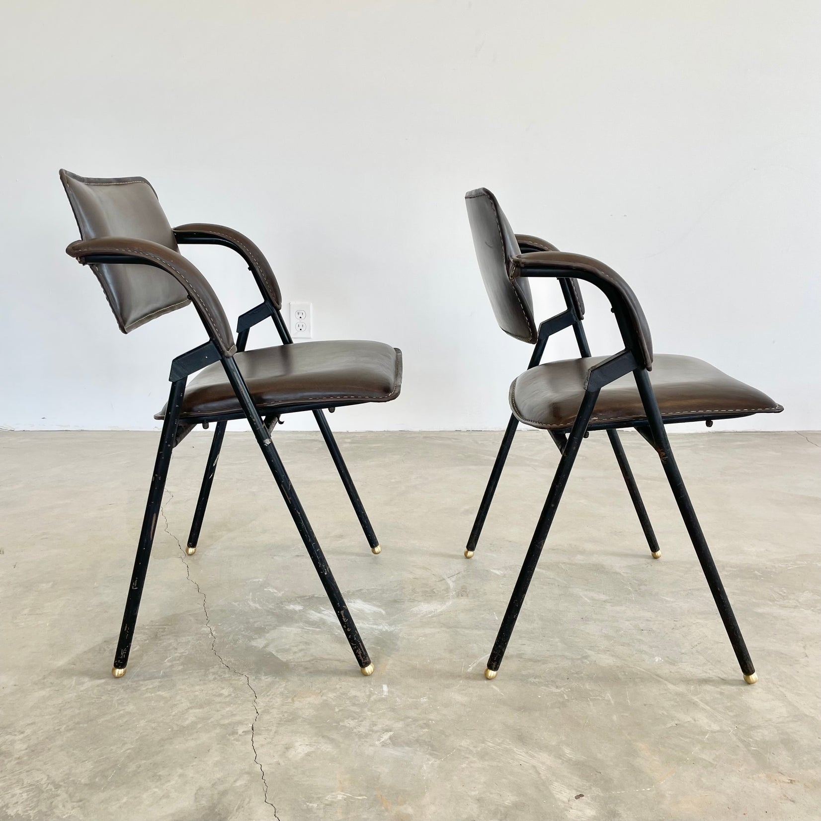 Jacques Adnet Armchair, 1950s France