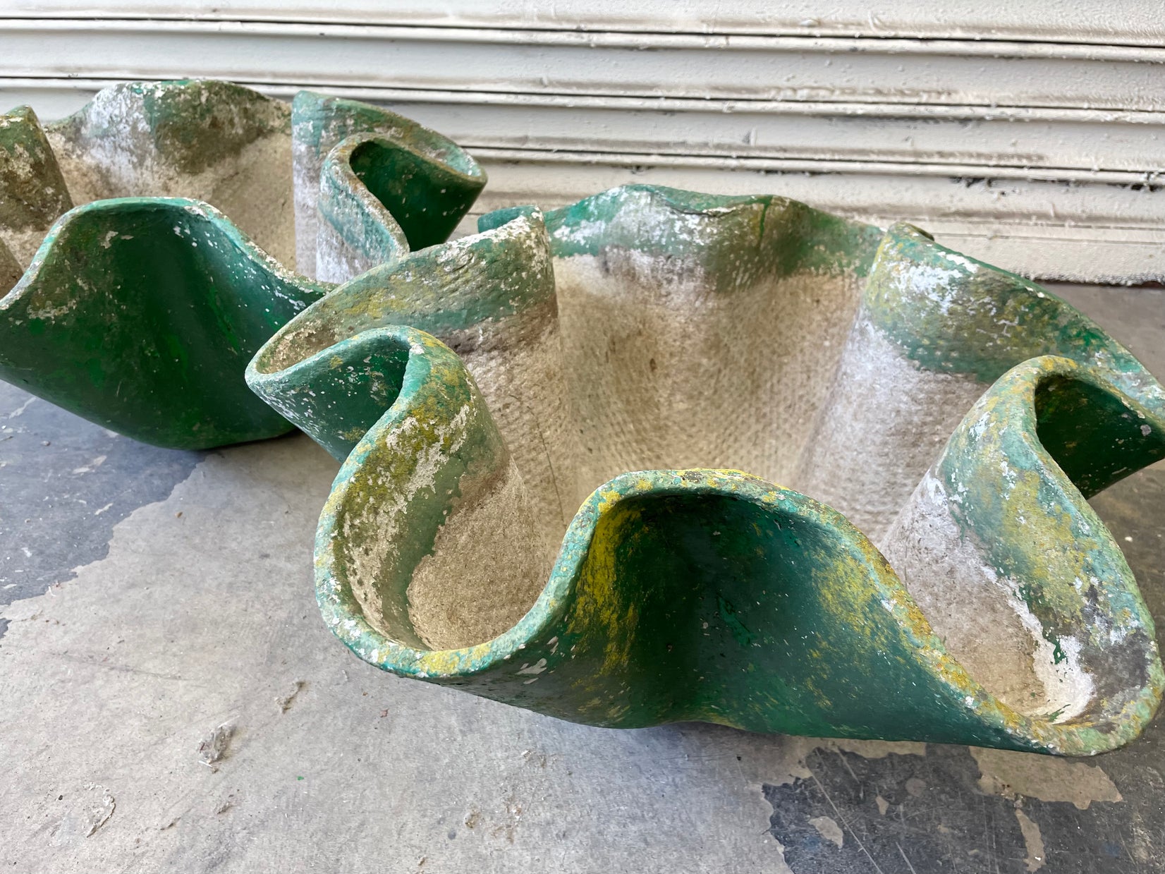 Willy Guhl Clam Shell Planters