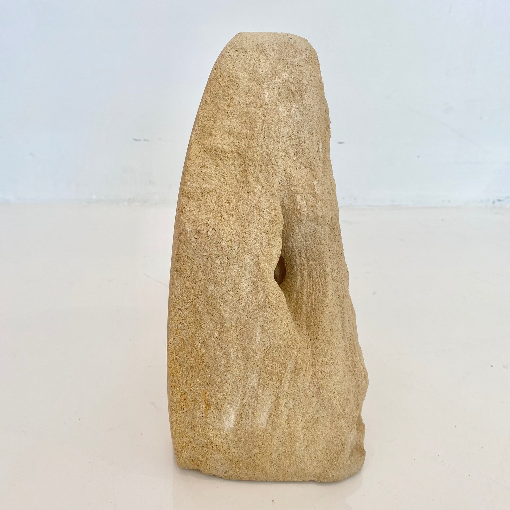 Albert Tormos Carved Stone Lamp