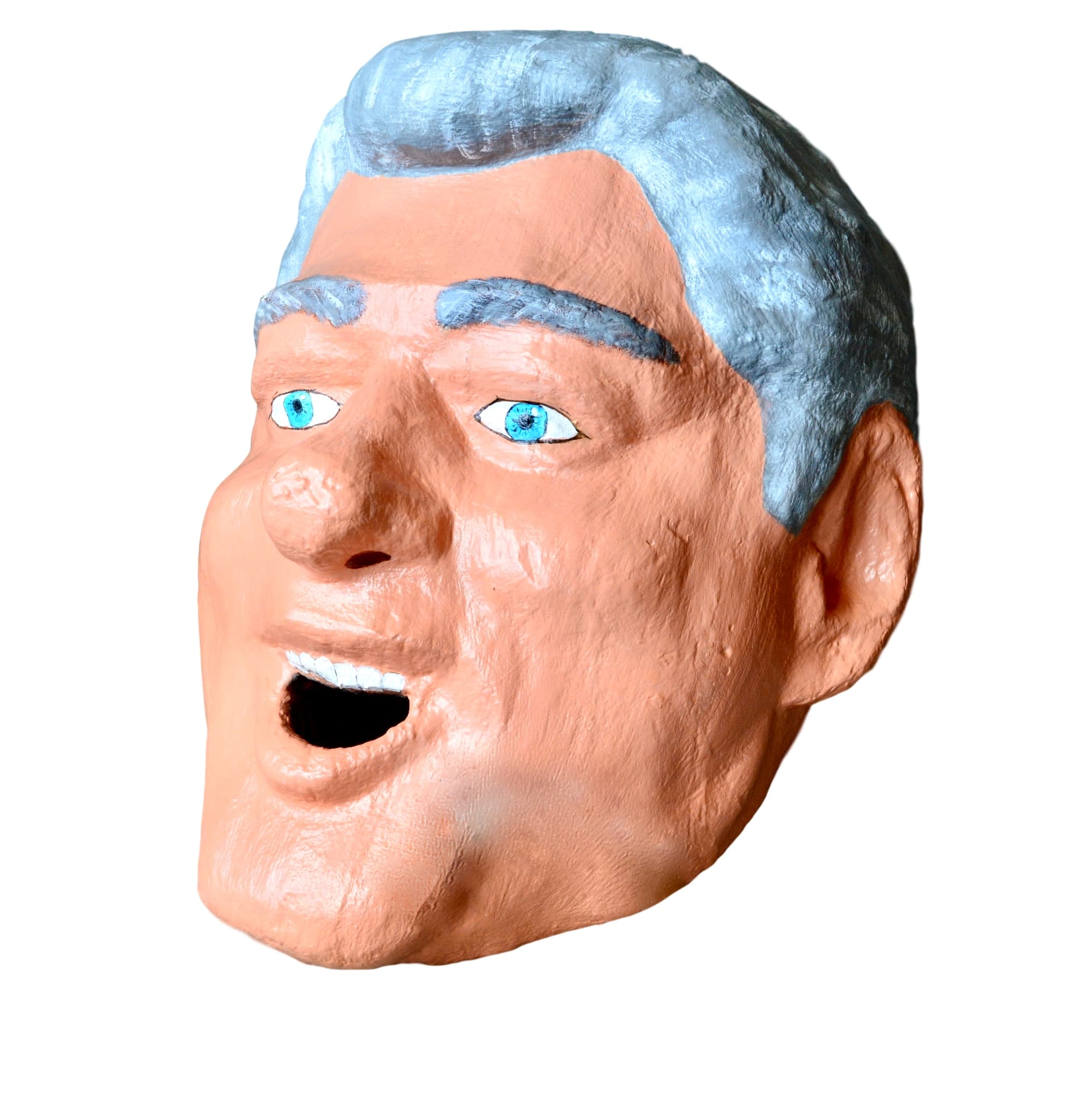 Monumental Bill Clinton Sculptural Head