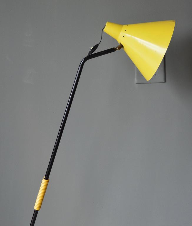 Grasshopper Floor Lamp in the Style of Svend Aage Holm Sorensen