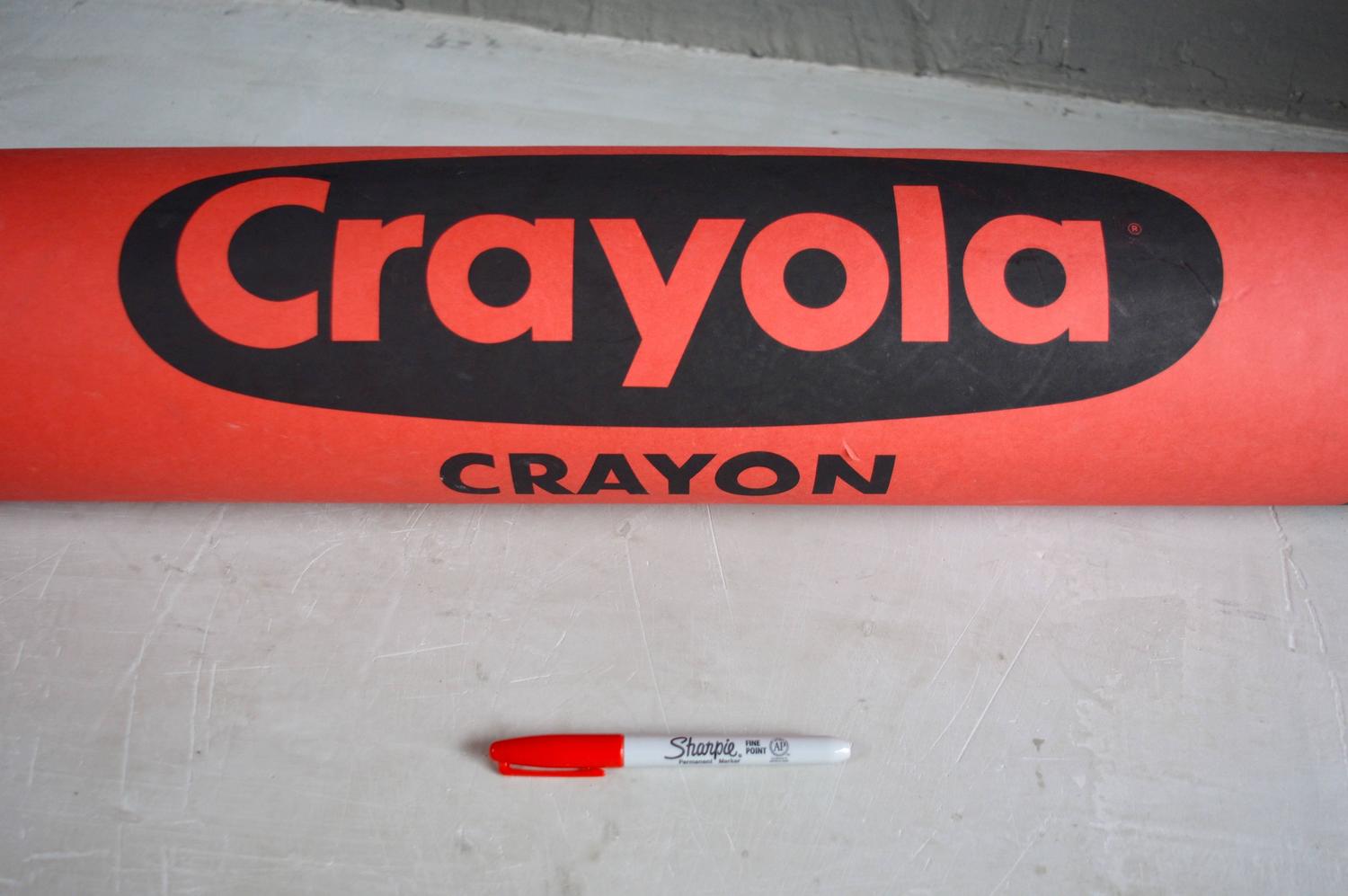 Monumental Red Crayola Crayon