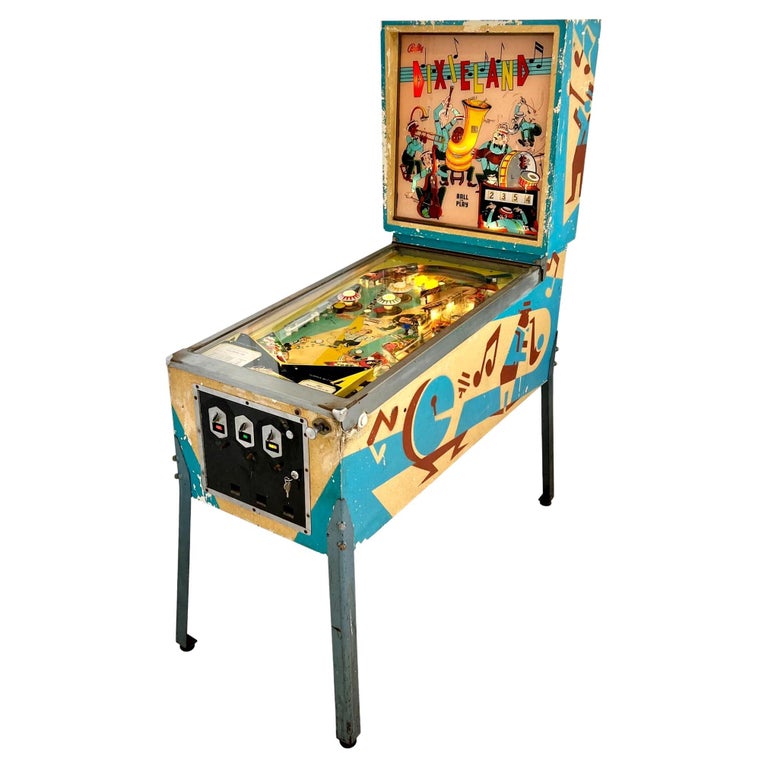 Bally's 'DIXIELAND' Pinball Arcade Game