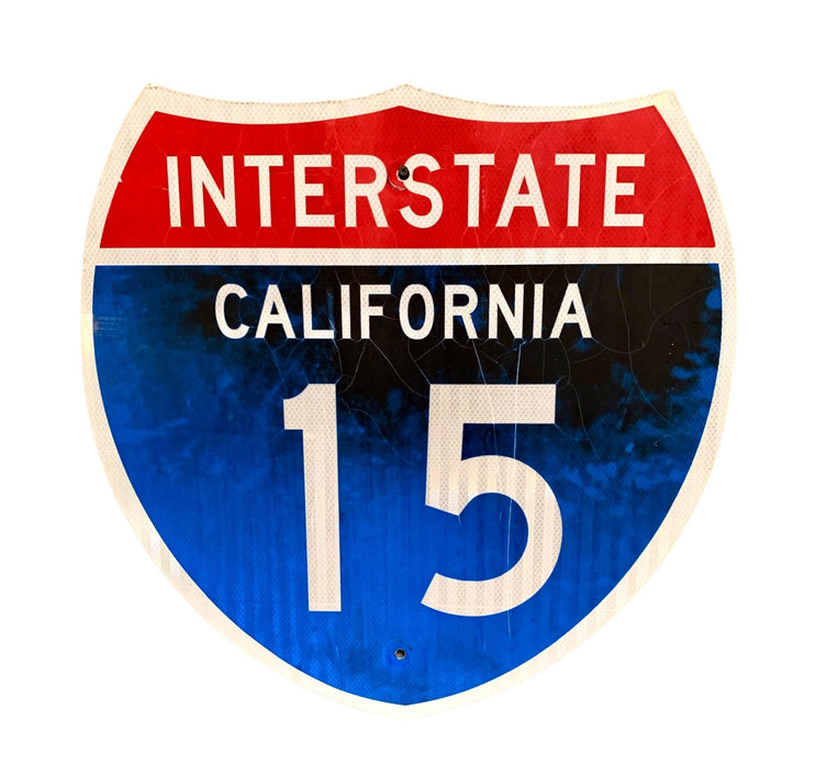 California Interstate 15 Freeway Sign