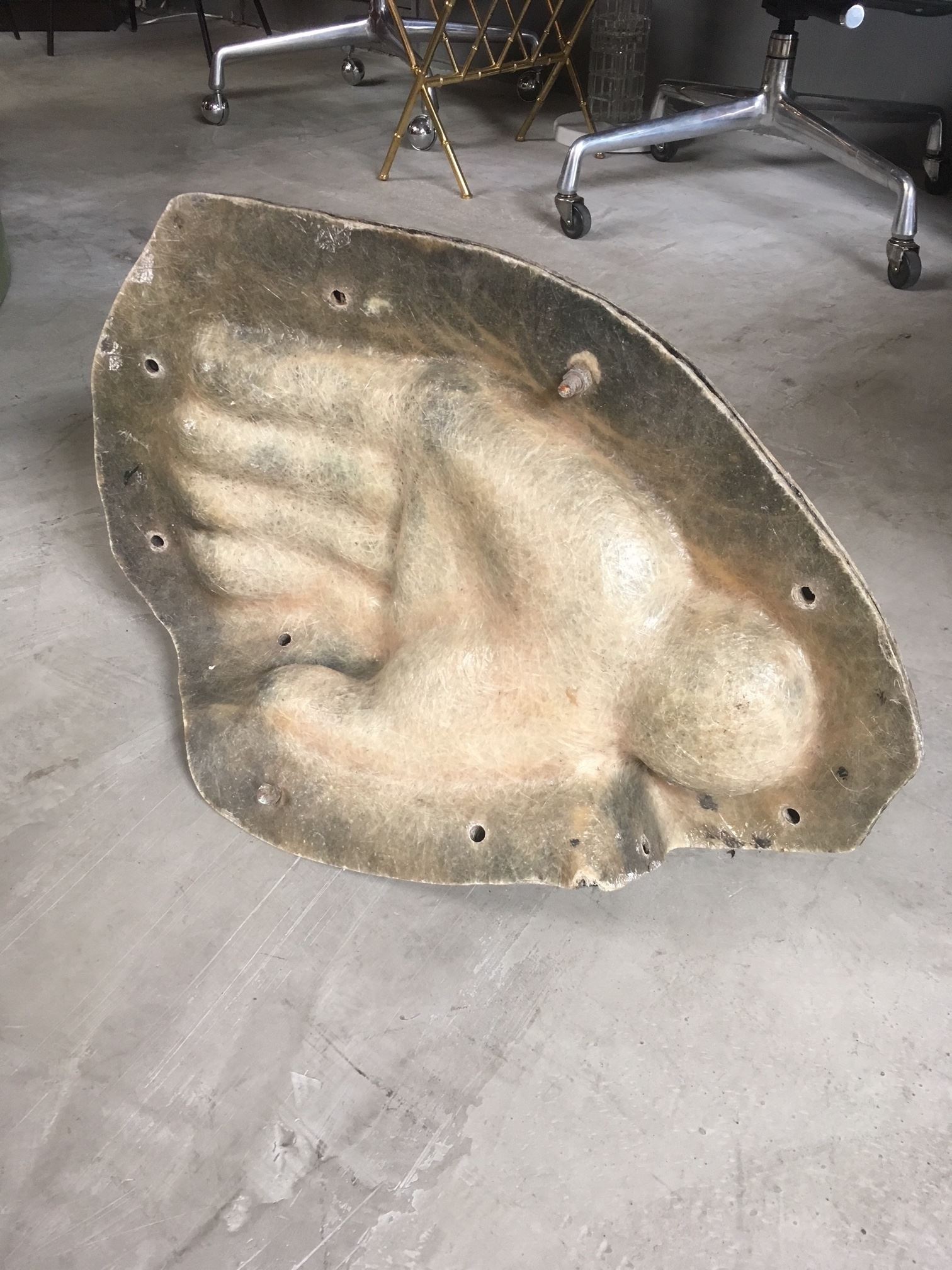 Large Fiberglass Hand Mold