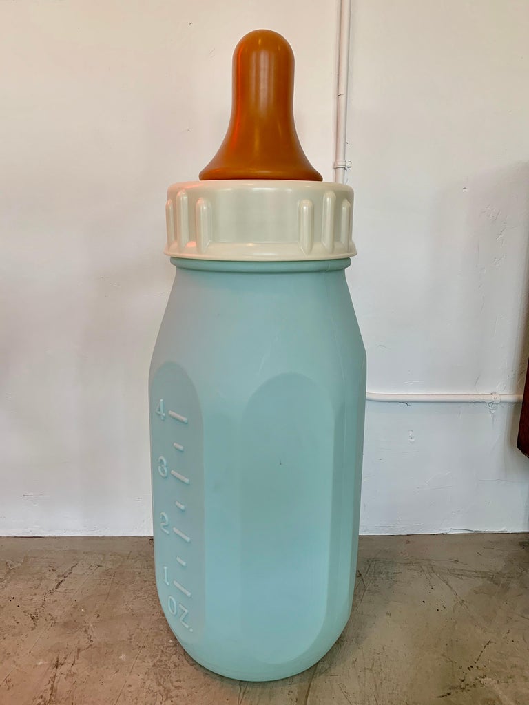 Monumental Blue Baby Bottle