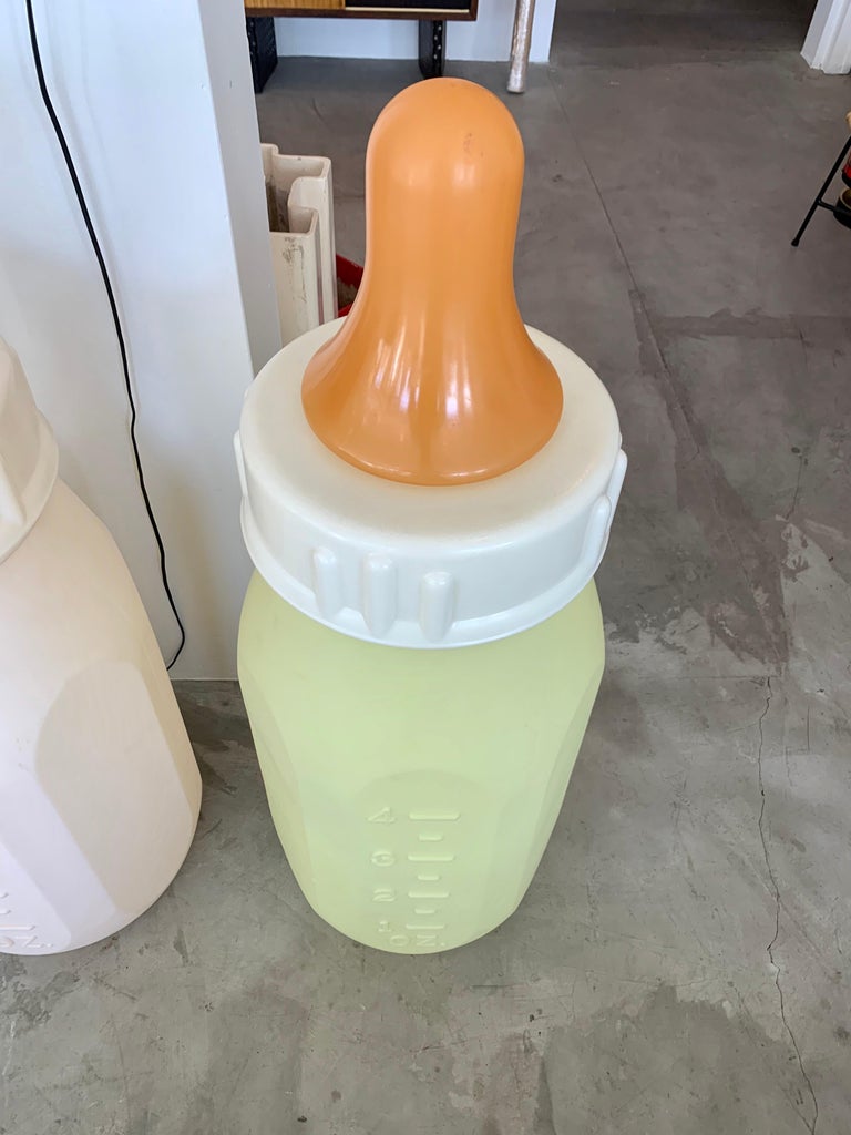 Monumental Yellow Baby Bottle