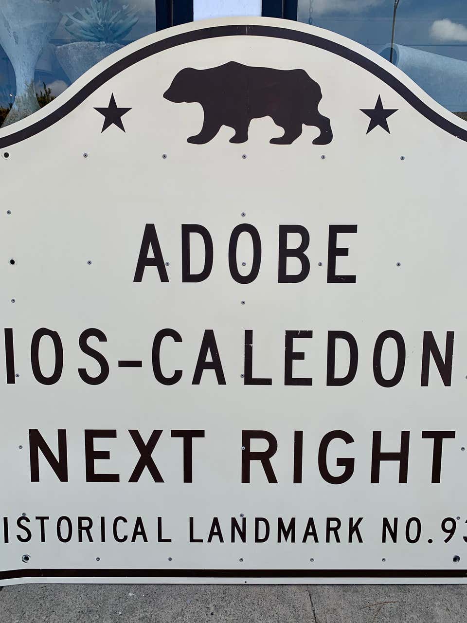 Vintage California Historical Landmark Sign