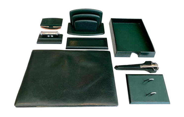 Le Tanneur French Leather Desk Set, 1960s France