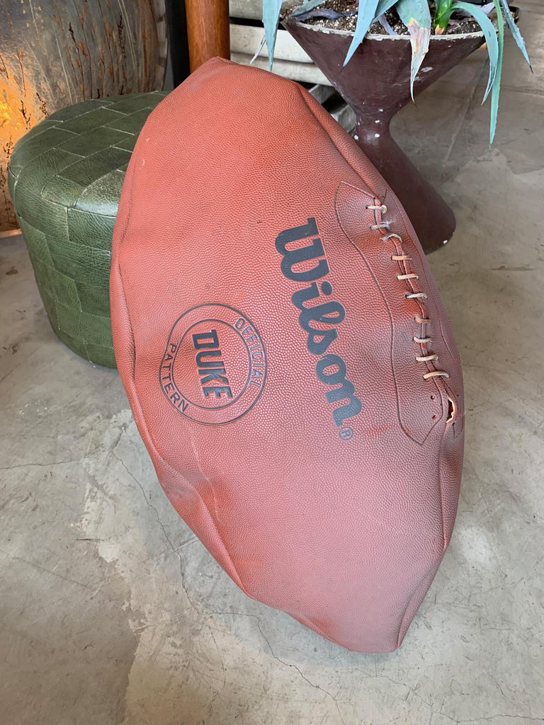 Monumental 2.5 Foot Long Leather Football