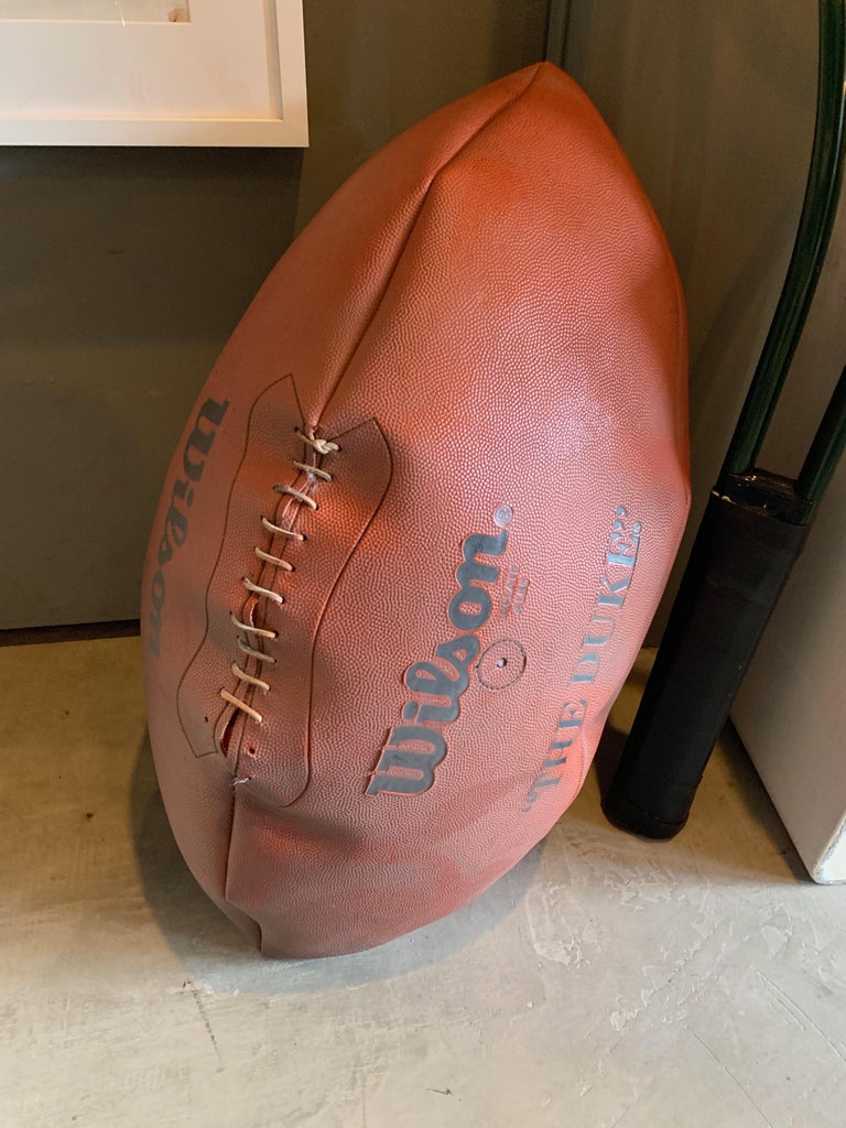 Monumental 2.5 Foot Long Leather Football
