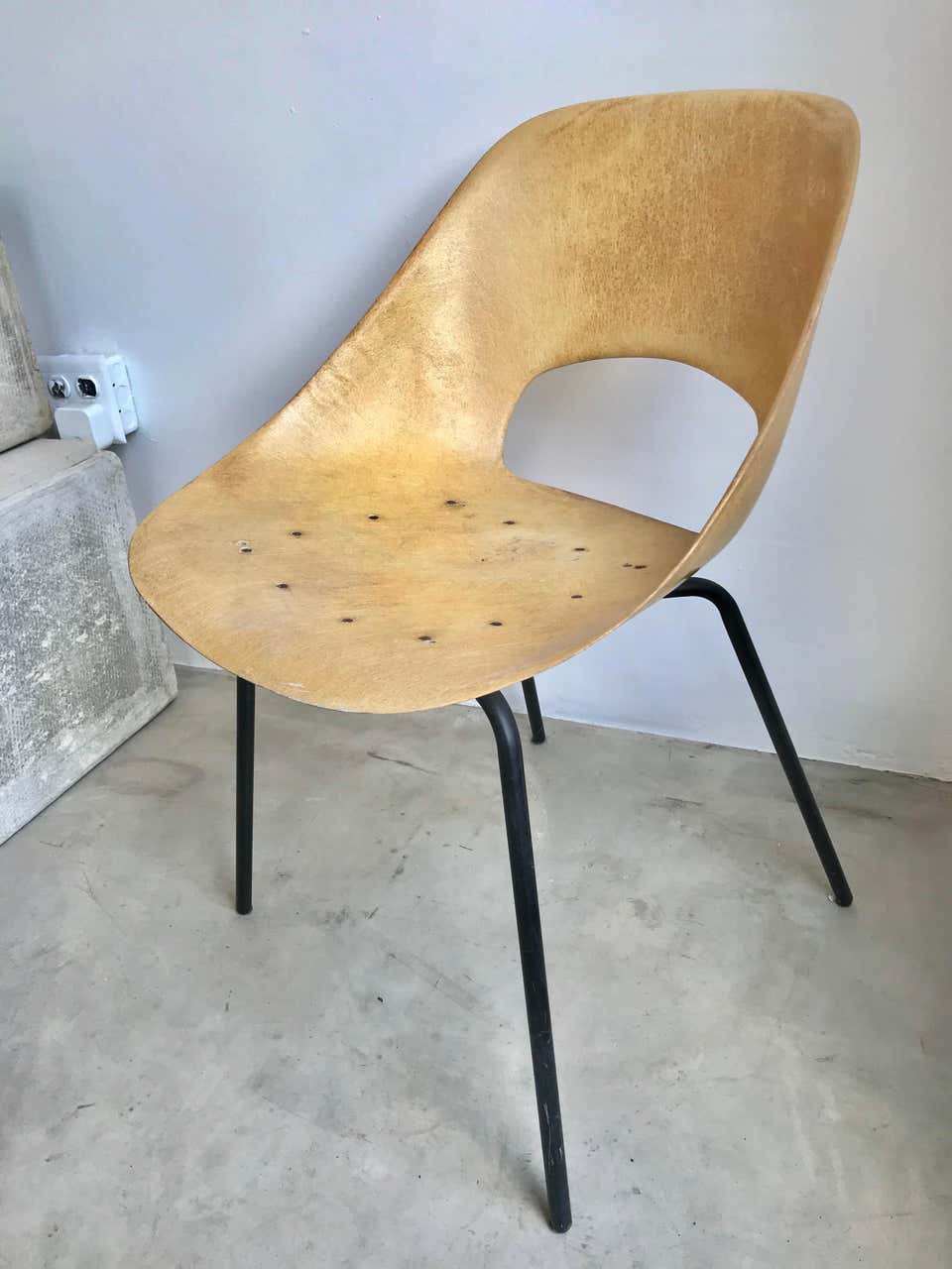 Fiberglass Chair by Pierre Guariche