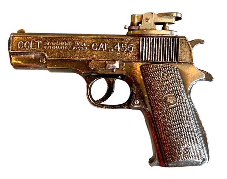 Vintage Colt 45 Handgun Lighter