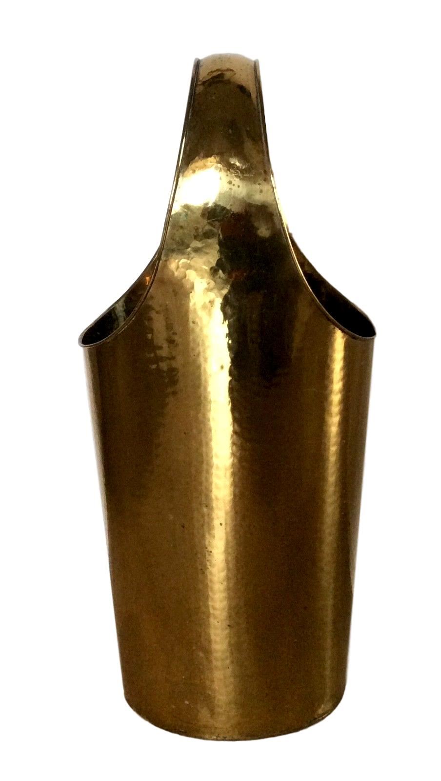 Hammered Brass Italian Umbrella Stand